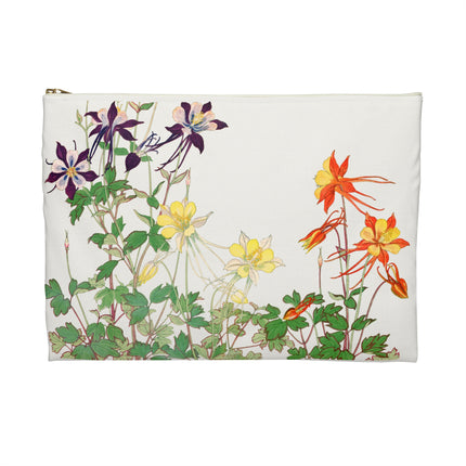 Aquilegia Flower Accessory Pouch – Tanigami Kônan Botanical Art Design