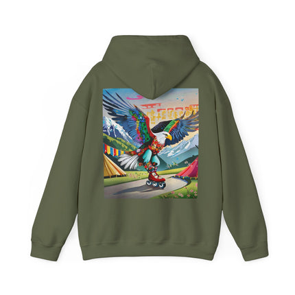 Eagle Skater – Heavy Blend™ Hooded Sweatshirt