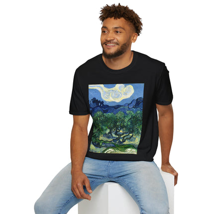 Olive Trees by Vincent Van Gogh Softstyle T-Shirt