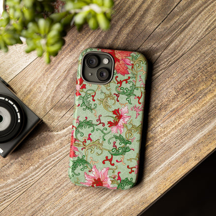 Flower Illustration by Owen Jones Phone Cases