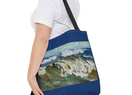 The Wave by Karl Hagemeister Tote Bag (AOP)