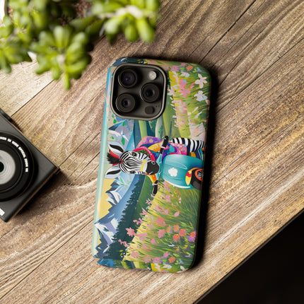 Stripes on Wheels Phone Cases