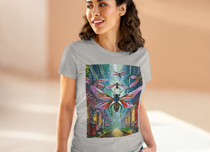 Neon Swarm Cotton Tee