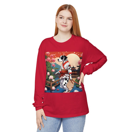 Doberman of the Rising Sun Long Sleeve T-Shirt