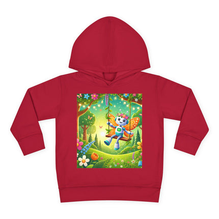 Robot Fairy Toddler Pullover Fleece Hoodie