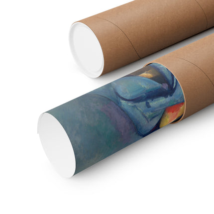 The Peppermint Bottle by Paul Cézanne Matte Horizontal Posters