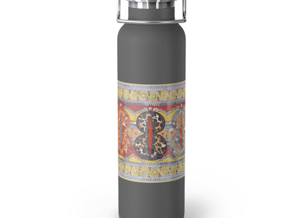 Reproduction of the Shield Frieze by Emile Gilliéron Copper Vacuum Insulated Bottle, 22oz
