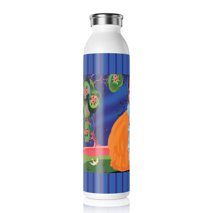 Spring Whispers Slim Water Bottle