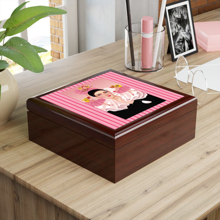 Pierrot & Fairies Dressed in Pink by Sofia Chiostri Jewelry Box