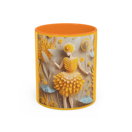 Dandelion Fairy Colorful Mugs (11oz, 15oz)