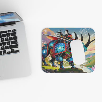 Bio-Mech Beast Mouse Pad, Rectangle