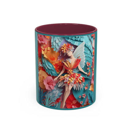 Hibiscus Fairy Colorful Mugs (11oz, 15oz)