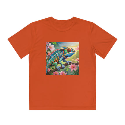 Camouflage Chameleon Youth Competitor Tee