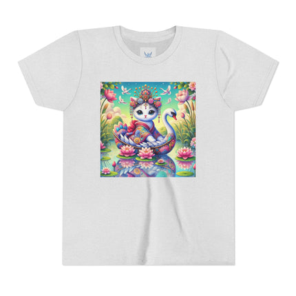 Geisha Kitten’s River Voyage Youth Short Sleeve Tee