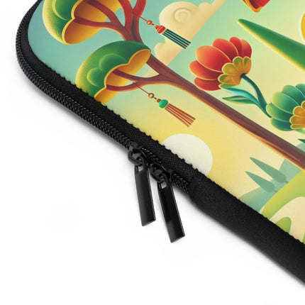 Dragon Dance on Wheels Laptop Sleeve – Bold Adventure & Dynamic Grace