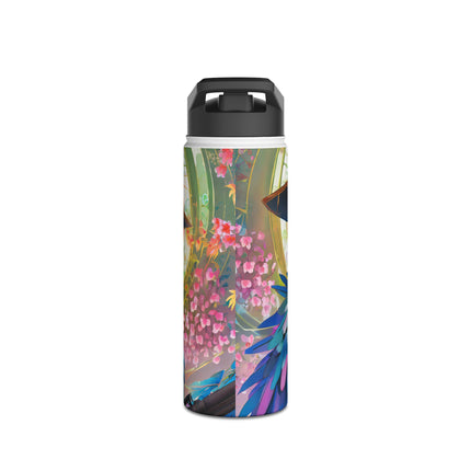 Tech Plumes Stainless Steel Water Bottle