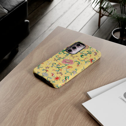 Flower Illustration by Owen Jones Phone Cases