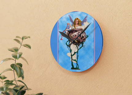 Enchanting Serenity Acrylic Wall Clock