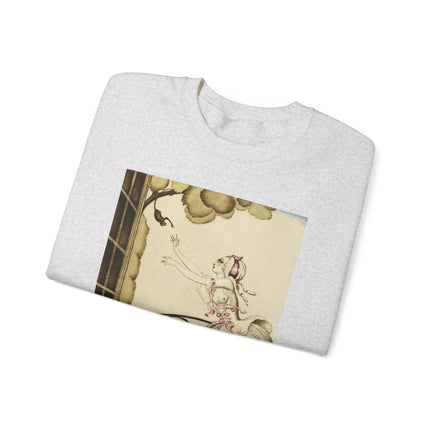 Sur talons rouges (On Red Heels) pl 02 by Gerda Wegener Heavy Blend™ Crewneck Sweatshirt