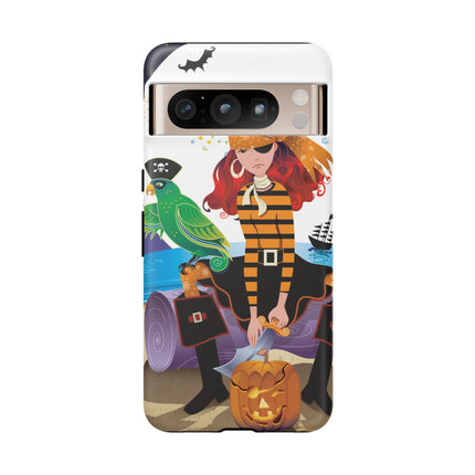 Moonlit Pirate Halloween Phone Cases