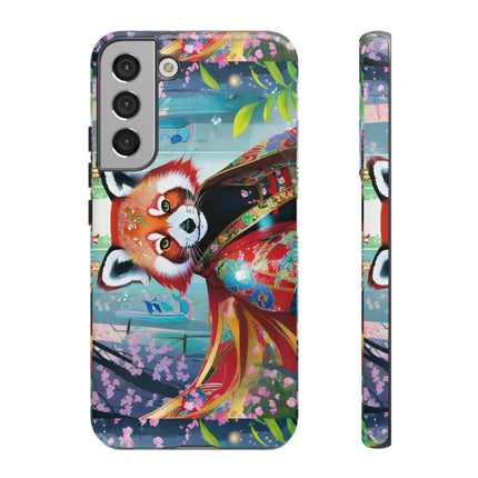Cybernetic Red Panda Phone Cases