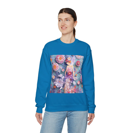 Aster Fairy Unisex Heavy Blend™ Crewneck Sweatshirt