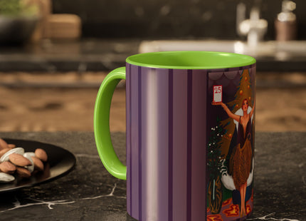 Countdown to Christmas Elegance Colorful Mugs (11oz, 15oz)
