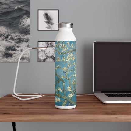 Almond Blossom by Vincent van Gogh Slim Water Bottle