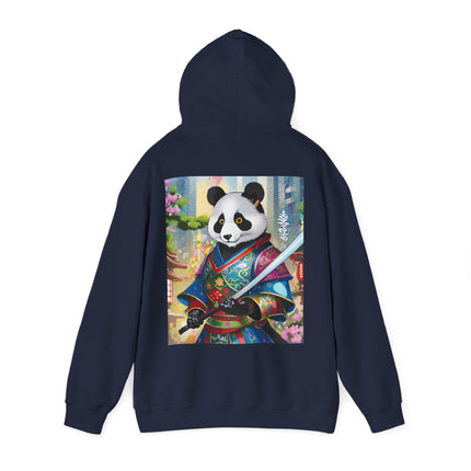 Cyberpunk Samurai Panda – Heavy Blend™ Hooded Sweatshirt