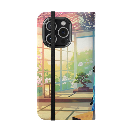 🎧🦜 Parrot DJ Flip Case – Neon Beats & Cyber Groove