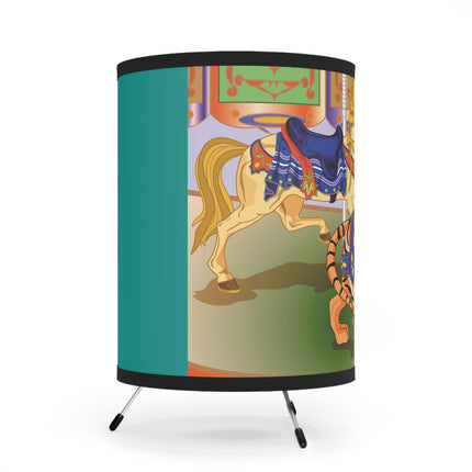 Carousel Splendor Tripod Lamp