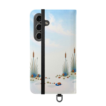 🧚🦋 The Jeweled Wing Fairy Flip Case – Art Deco Fairy Fantasy