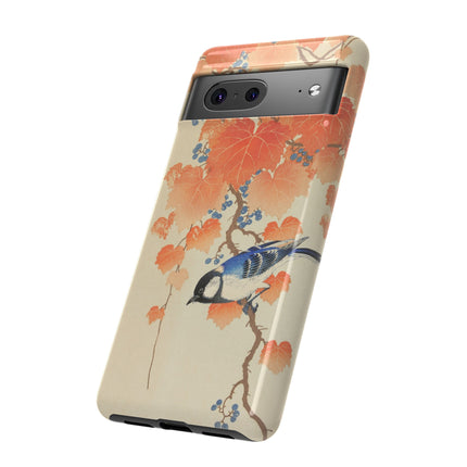 Japanese Bird and Branch by Ohara Koson Phone Cases