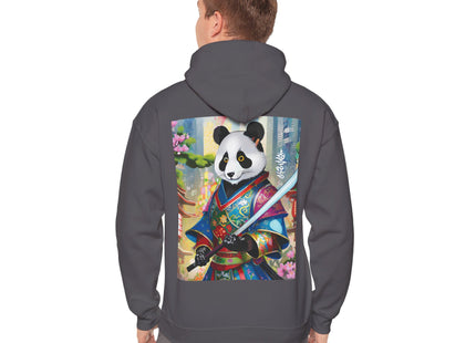 Cyberpunk Samurai Panda – Heavy Blend™ Hooded Sweatshirt