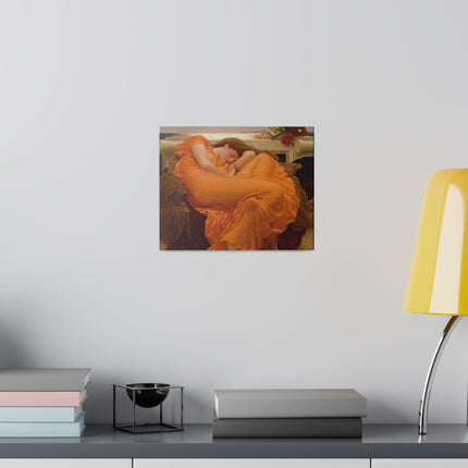Flaming June by Frederic Leighton Matte Canvas, Stretched, 0.75"