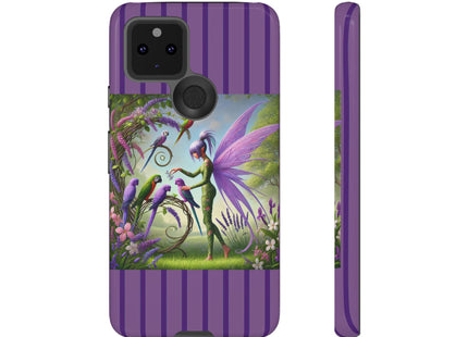Lavender-Winged Fairy Phone Cases