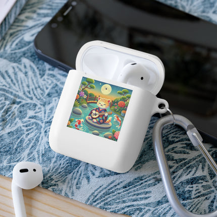 Melodic Kitten by the Koi Pond AirPods and AirPods Pro Case