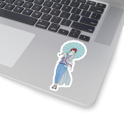 Romance sans paroles (Romance without words) by George Barbier Kiss-Cut Stickers (4 Sizes)