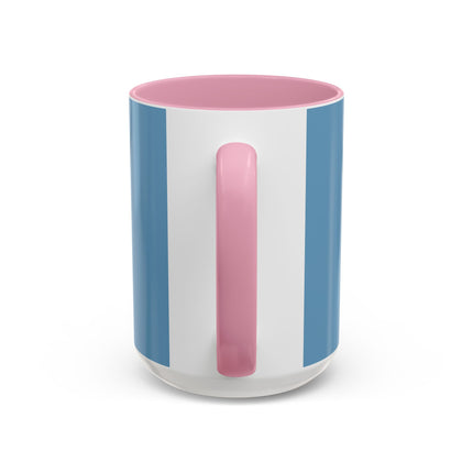 🎿❄️ The Winter Garden Skier Colorful Mug – Whimsical Holiday Fantasy