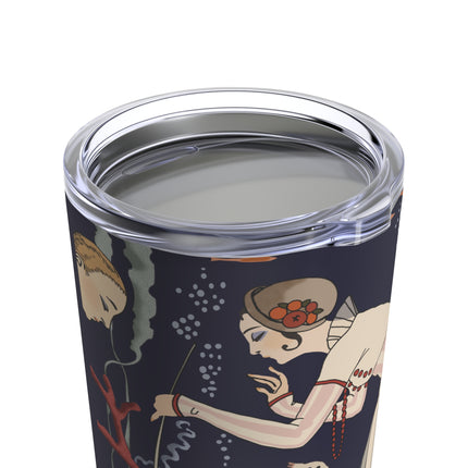 The Dazzling Little Fish by George Barbier Tumbler 20oz