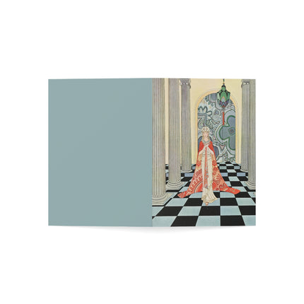 Cadmus Beheld a Female Figure by Virginia Frances Sterrett Greeting Cards (1, 10, 30, and 50pcs)