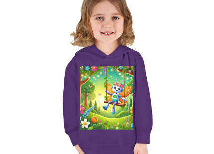 Robot Fairy Toddler Pullover Fleece Hoodie