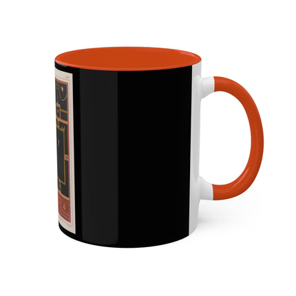 Pompeii Walls Pl.04 by Victor Steeger Colorful Mugs, 11oz