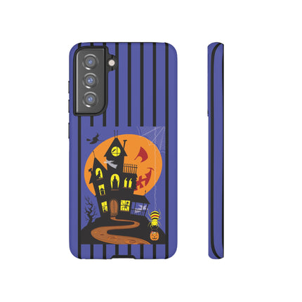 Halloween Night at the Haunted House Phone Cases