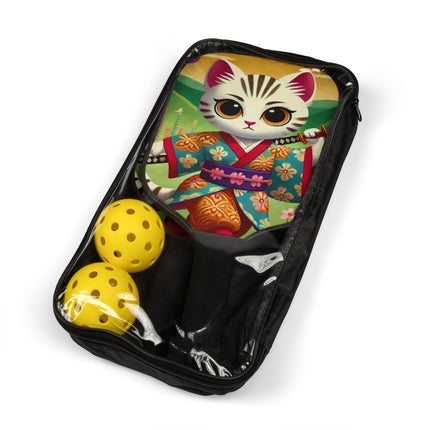 Samurai Kitten Pickleball Kit – Bold Strides & Honorable Blades