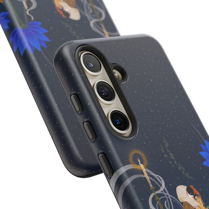 🌙🕯️ The Lady Of The Midnight Garden Phone Case – Art Deco Nocturne