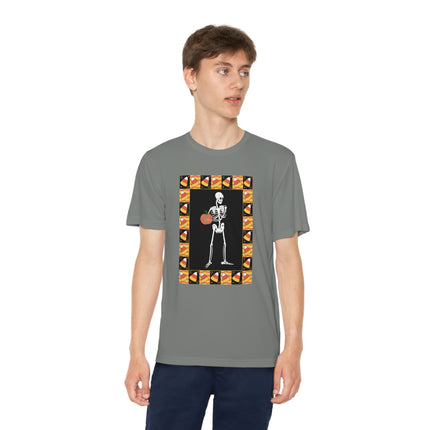 Candy Corn Skeleton Youth Competitor Tee
