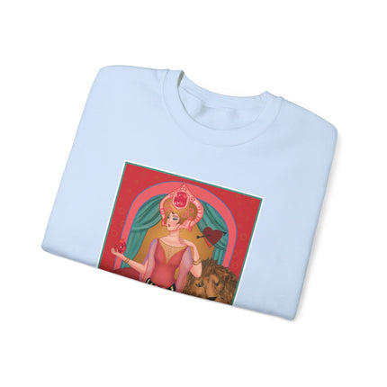 July & Ruby (from the Gem Series) by Sofia Chiostri Heavy Blend™ Crewneck Sweatshirt