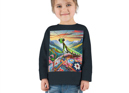 The Joyful Mantis Toddler Long Sleeve Tee