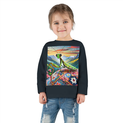 The Joyful Mantis Toddler Long Sleeve Tee